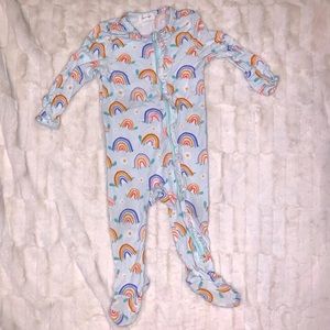 Angel Dear Rainbow Turtle Footie
